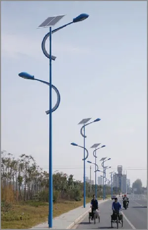 Solar Street Light double arms 30W