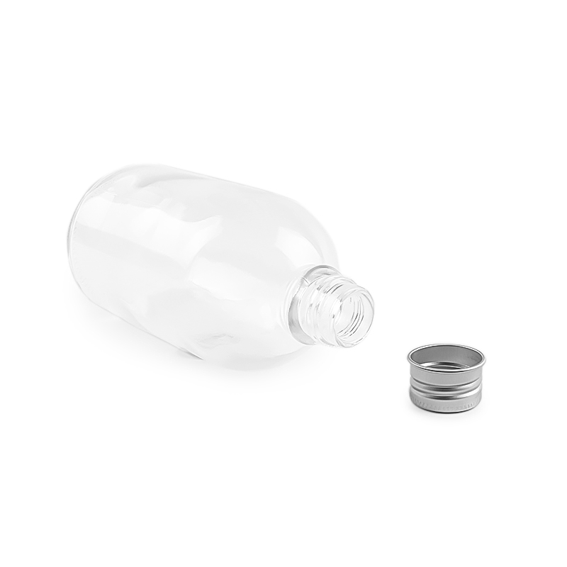 150ml Boston Glass Bottle With Aluminum Screw Lid Jpg