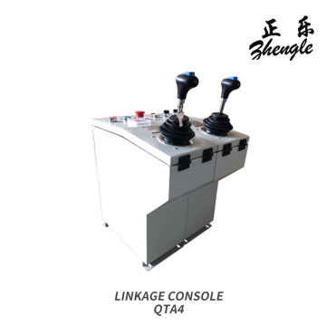 Console de commande à double joystick pour usage industriel