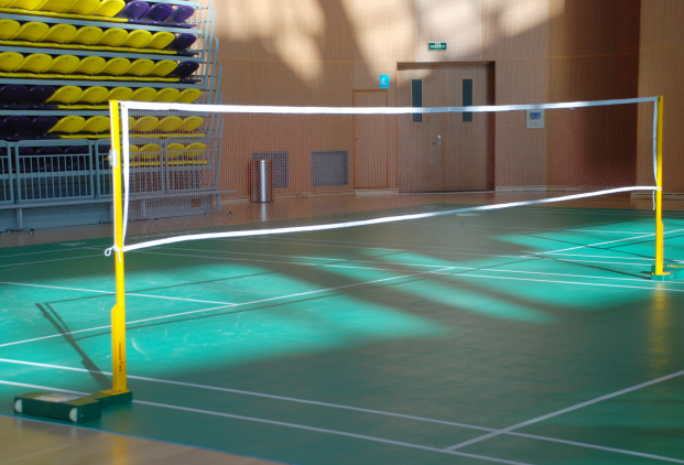 Indoor and outdoor movable badminton post