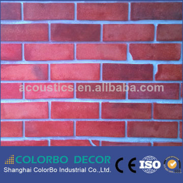 Fireproofing MDF brick panels interior wall paneling