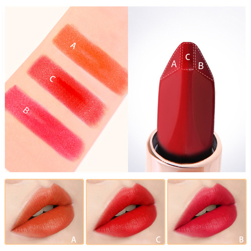 A six color lipstick changes 6 moods