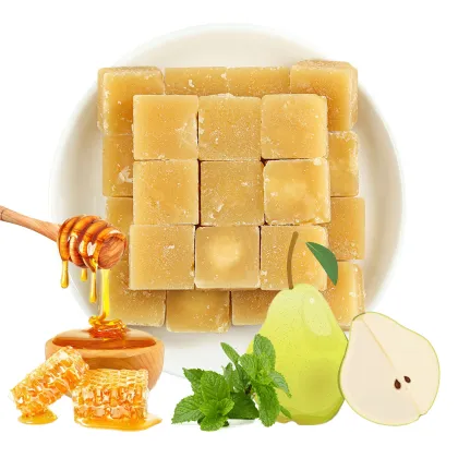 OEM Factory Wholesale Handmade Cool Throat Peppermint Pear Cream Candy