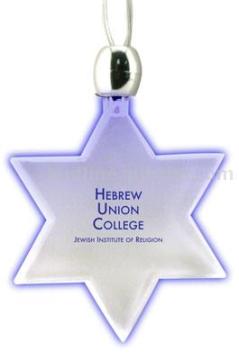 5017 Flash Necklaces Star of david Shape