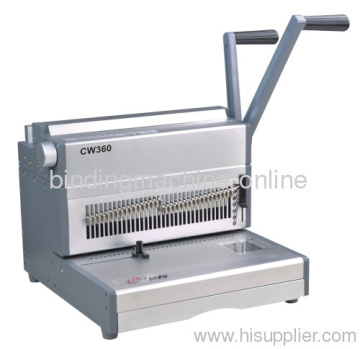 Manual Double Loop Wire Binding Machine 