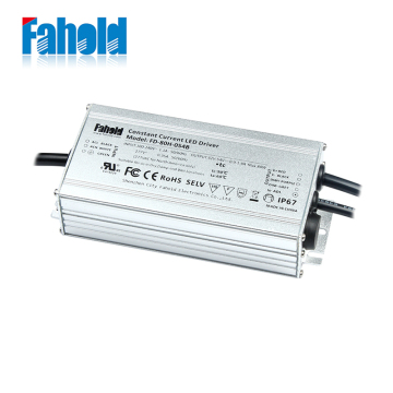 Napięcie stałe 80W 48V Aluminium Wodoodporny Sterownik Led