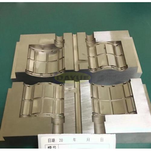 Blow mold cavity machining 718 material insert