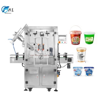 Automatic Plastic Pail Bucket Lid Press Capper Machine
