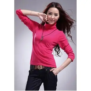 Womens Fashion Slim UnderShirts Strongly Stretchable Women\'s T Shirts