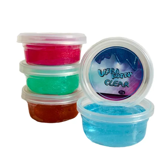 Professional Manufacturer of High-Quality, Crystal Clear, Transparent Glass-Like Bouncing Putty