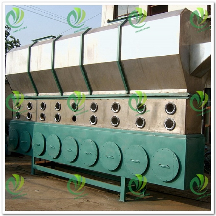 Horizontal Fluidizing Dryer for Efficient Drying