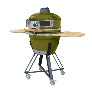 wholesale Competitive Price 21" Charcoal Ceramic BBQ Kamado Pizza Oven