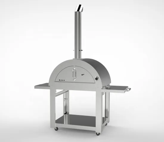 customized hot selling outdoor stainless steel good insulation barbecue pizza Horizon pizza oven