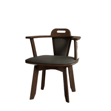 Mobili moderni di soggiorno di lusso: sedie da pranzo designer con gambe in legno