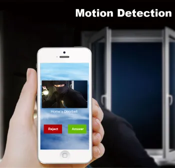 AlyBell Wi-Fi Intercom System Night Vision Waterproof Smart WiFi Video Doorbell