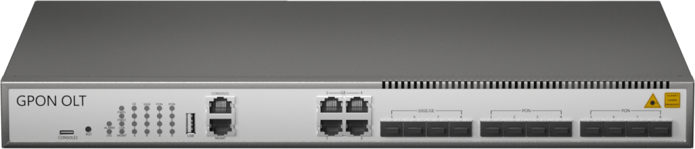 High Integrated 8 Pon Port OLT GL2008