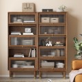 Nordic Bookcase with Light Glass Door