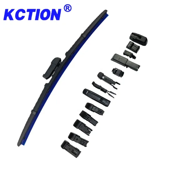 Wholesale Silicone Windshield Wiper Blade with 12 Adapters
