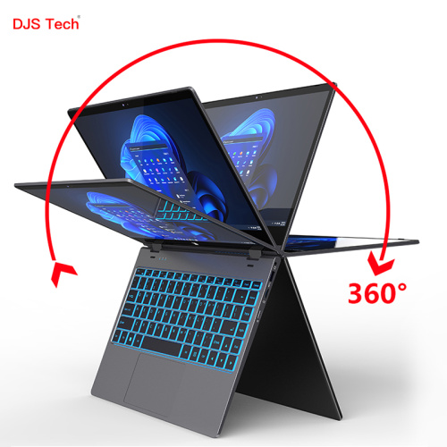 Flexibly Foldable Touchscreen Laptop