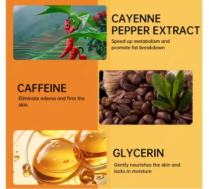 No Additives Body Cream: Weight Loss Slimming Cream for Fat Burning