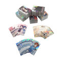  gift cards Custom Holographic Card Game Anime Game Cards Factory