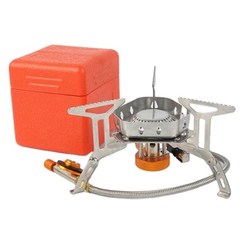 High Quality Folding Camping Stove: Mini Outdoor Survival Gas Stove for Cooking