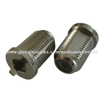 F female bulk head connectors, RoHS Directive-compliant