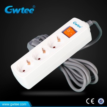 13A plug eu electric extension socket wiht european plug