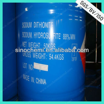 Widely used in textile processing sodium hydrosulfite china