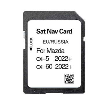 Custom CID Navigation SD Card 16GB/32 GB per Mazda CX-5 CX-60 2023 (Europa/Russia)
