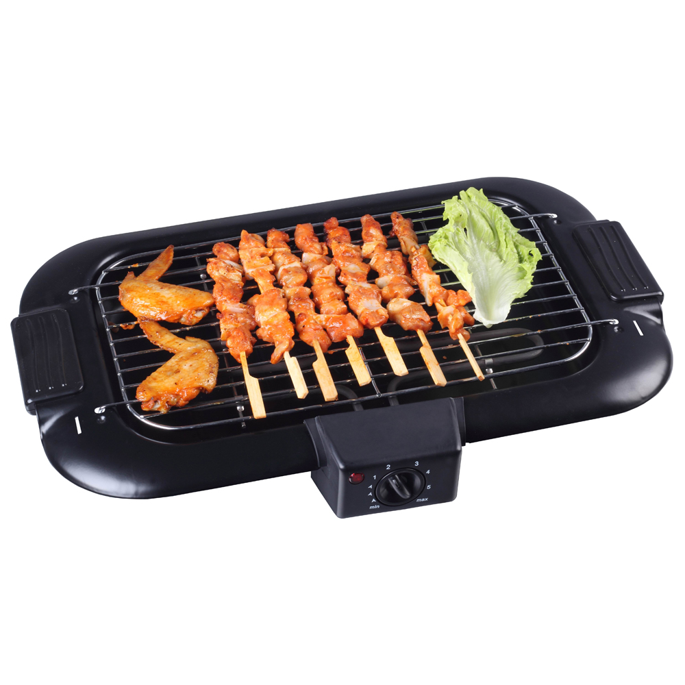 Elektrische indoor grill Searing Grill met verwijderbare platen