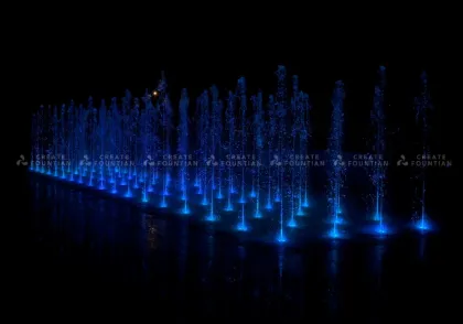 Interactive Dry Land Fountain
