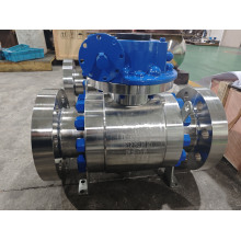 ISO14313 DN100 PN250 Stainless Steel Trunnion Ball Valve