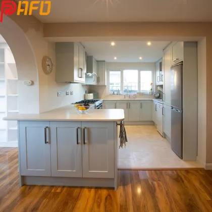 Customized American Style Kitchen Cabinets & Smart Kitchen Island Cabinets