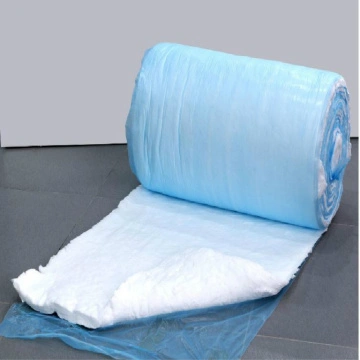 Harmless Stable Glass Wool Insulation Blanket , Waterproof Fiberglass  Insulation Roll