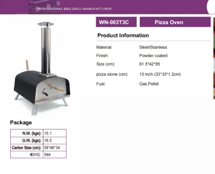 Pellet Pizza Oven Portable Pizza Oven Gas Oven