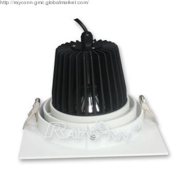 34W ceiling recessed COB LED light-warm white (LY)