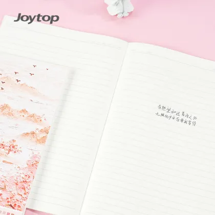 Wholesale Distant Mountain Sunset B5 Notebook with Lined Pages