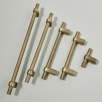 Antique Brass Solid Brass Cabinet Handles