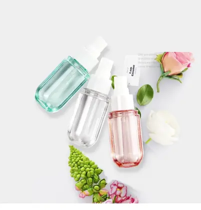 Pet bottle spray lotion makeup remover cosmetics bottles