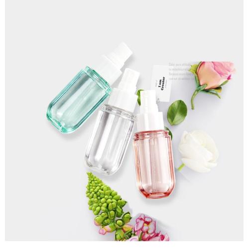 Pet şişe sprey losyon makyaj temizleyici kozmetik şişeler