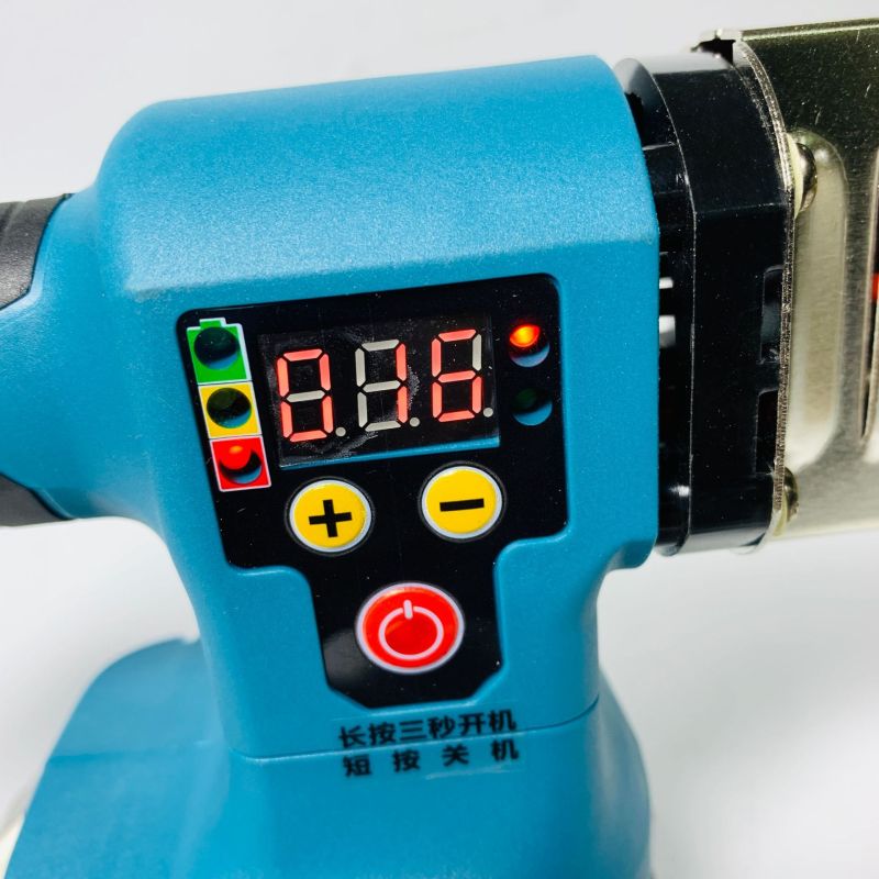 Portable Rechargeable Battery-Powered Thermostatic Water Pipe Heating Fusion Machine for Plastic PPR Welding and Hot Melt Applic