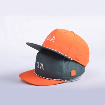 Wholesale Custom 5 Panel Snap Back Gorras with Embroidery Logo