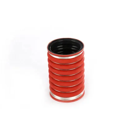 Customized	truck flexible intercooler reinforced 76mm Black Intercooler Coupler