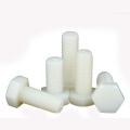 Length Nylon Hex Bolt White Plastic Hexagon