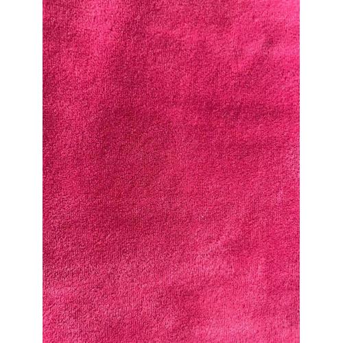 Tissu de caractéristiques de pinceau en velours super doux en velours à 2 côtés