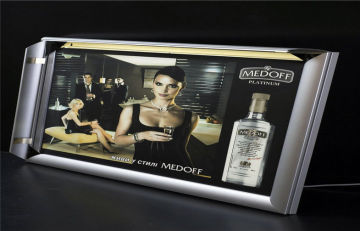Customized Shop Sign Led Backlit Light Box With Acrylic Panel For Airport