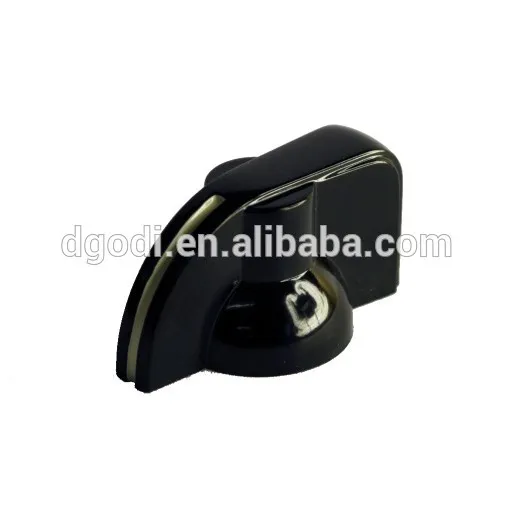 China custom high quality plastic knob 6mm shaft Dongguan factory