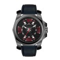 Edelstahl Rim Design Quartz Uhr