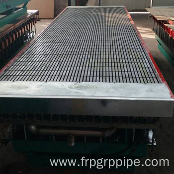 FRP molded grating machine for producing grating